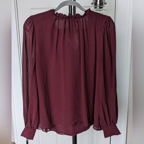 Worthington Tops - Maroon blouse